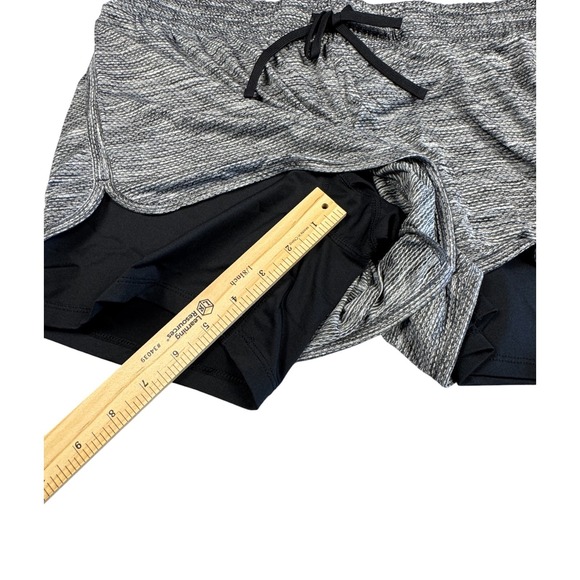 Champion C9 DuoDry+ Women's 2-in-1 Running Shorts Size L Gray NWT - Picture 11 of 12